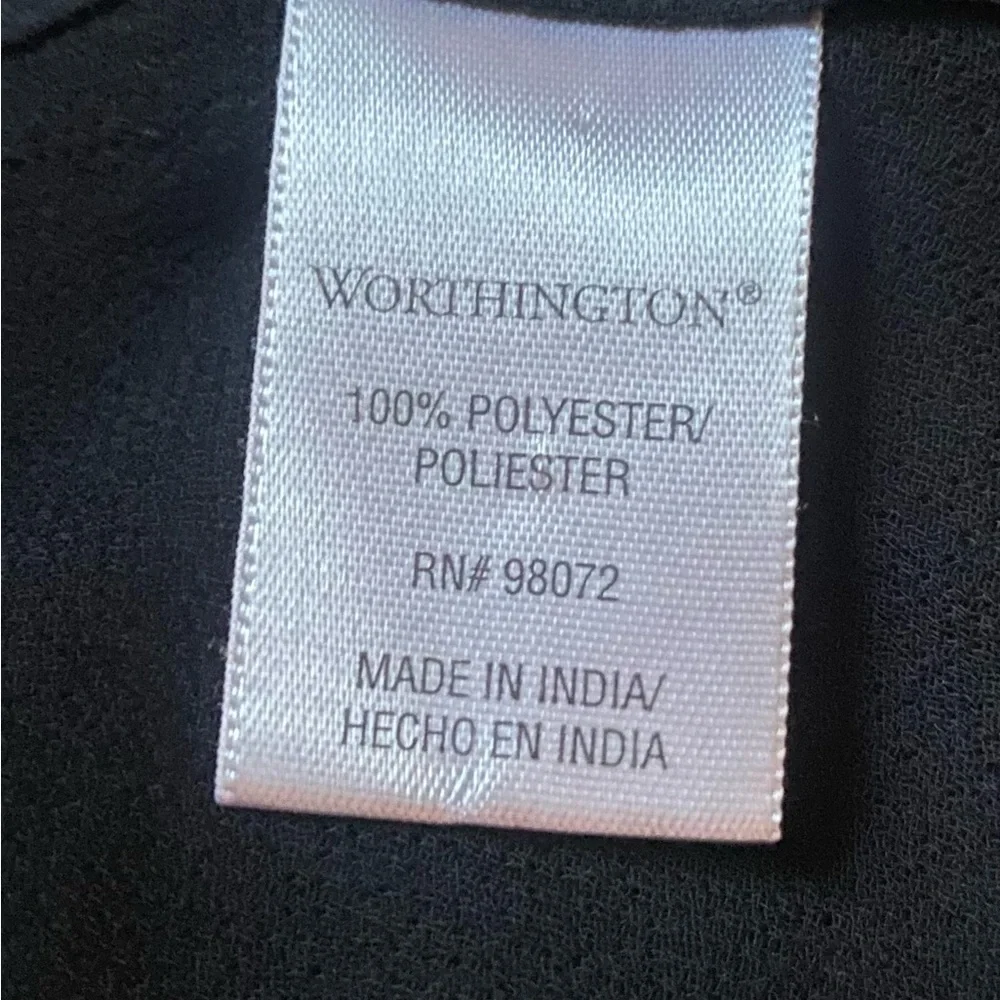 Worthington black full wrap shawl - Picture 12 of 15